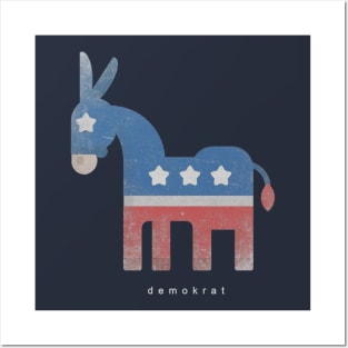 Democrat-Donkey Posters and Art